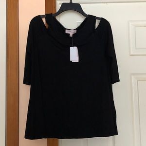 Philosophy Peep Shoulder Top